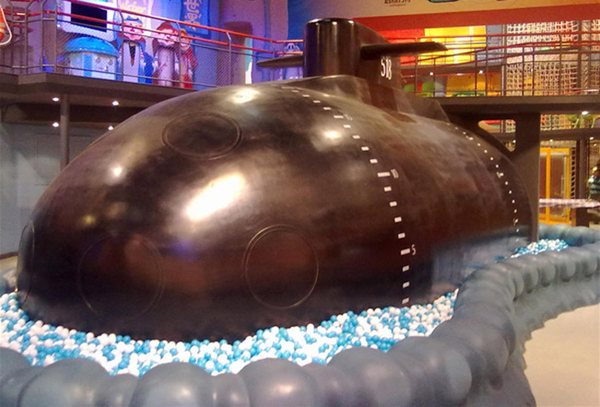 重庆球幕影院潜水艇核潜艇模拟