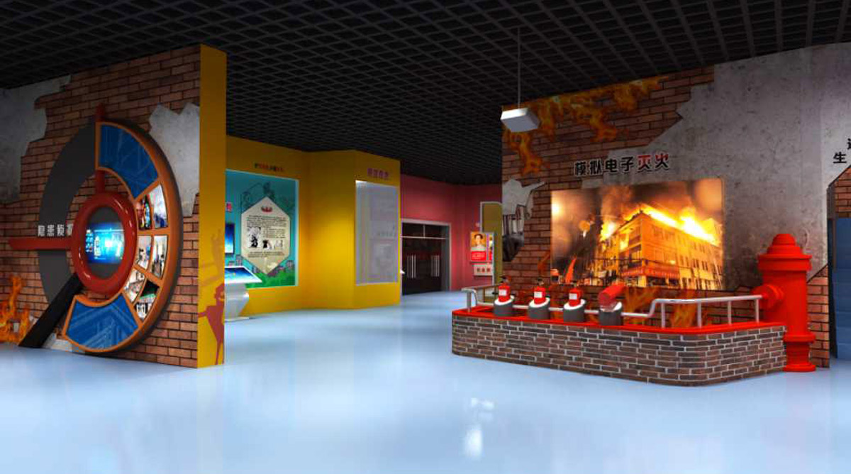 上海球幕影院模拟消防灭火体验