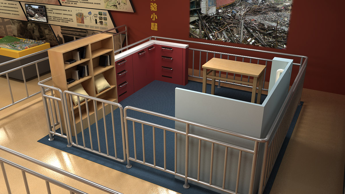 绛县球幕影院小型校园地震模拟平台