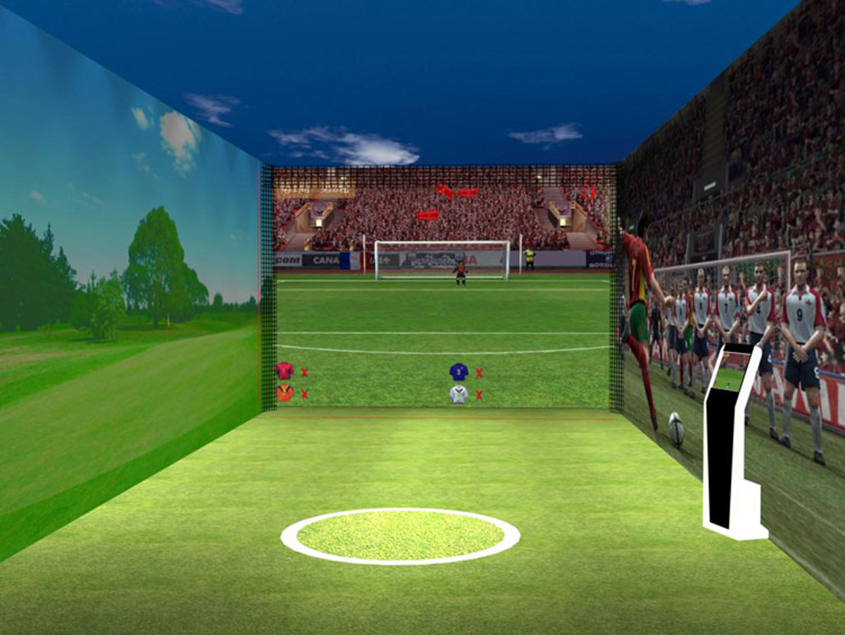 安次球幕影院虚拟足球