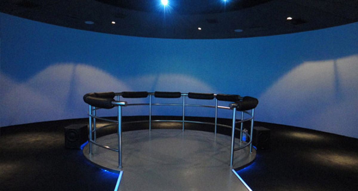 三台球幕影院360°环幕影院数字媒体展厅